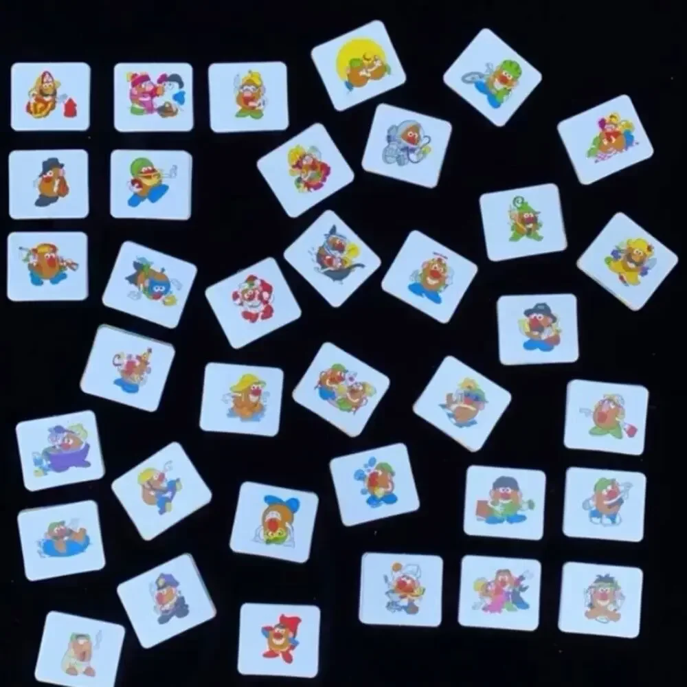 MB Hasbro 2002 Mr. Potato Head Memory Game Complete